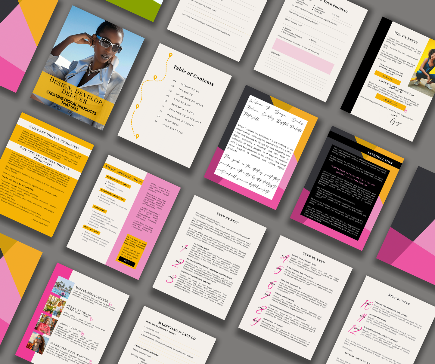 Design, Develop, Deliver: Creating Digital Products that Sell