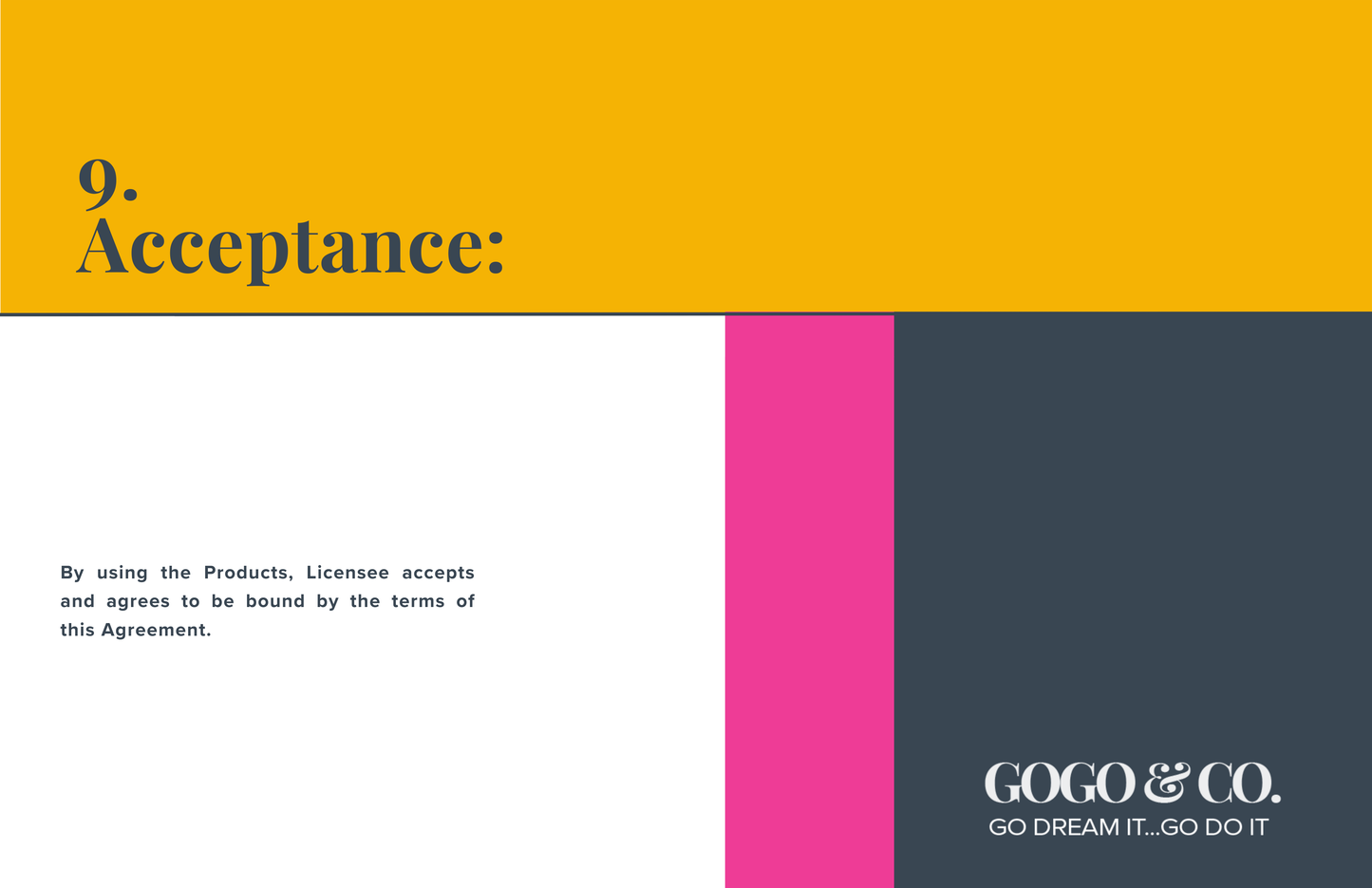Gogo & Co. Commercial License Agreement