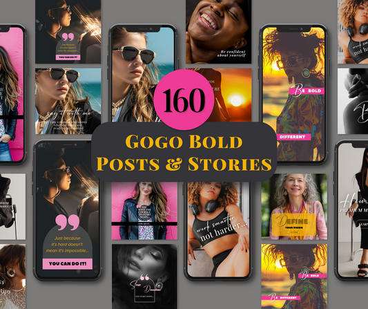 160 Gogo Bold Instagram Posts & Stories