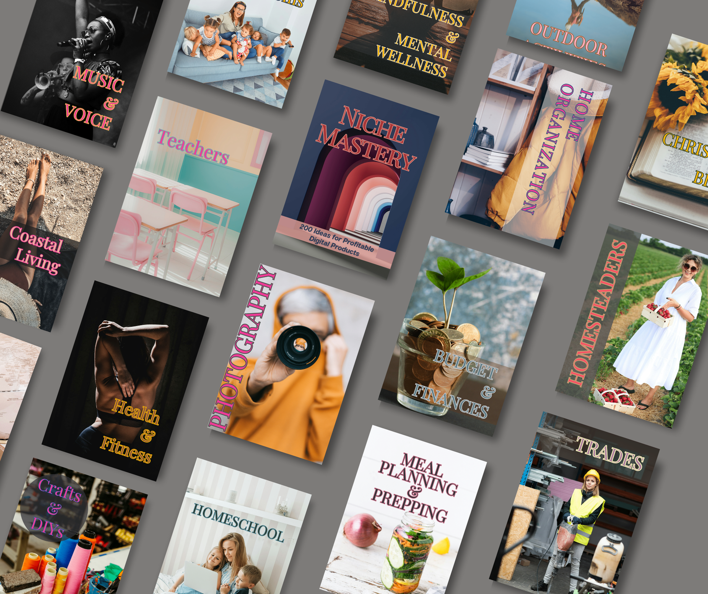 Niche Mastery: 200 Ideas for Profitable Digital Products