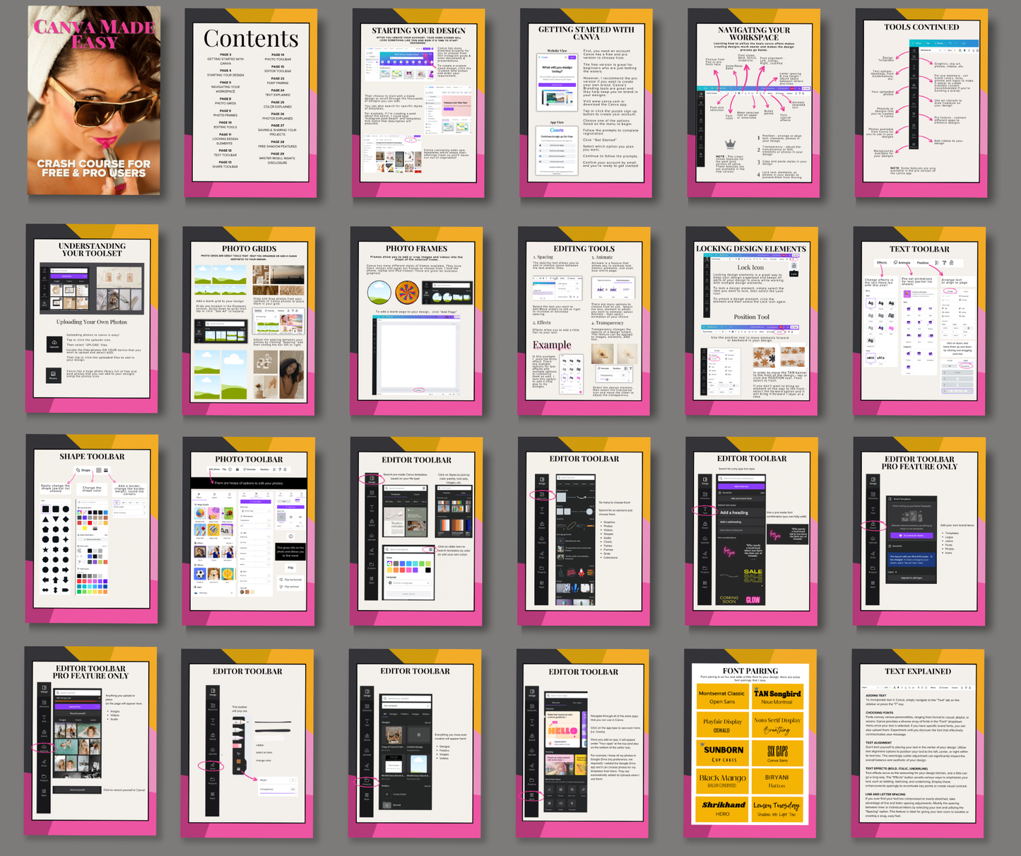 Canva Made Easy: Crash Course for Free and Pro Users