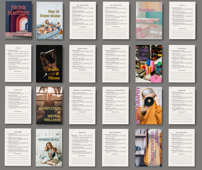 Niche Mastery: 200 Ideas for Profitable Digital Products
