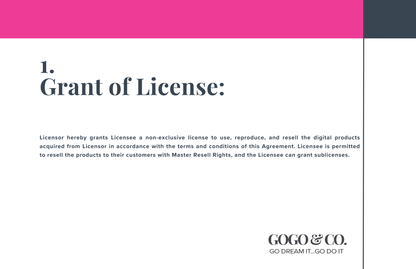 Gogo & Co. Commercial License Agreement
