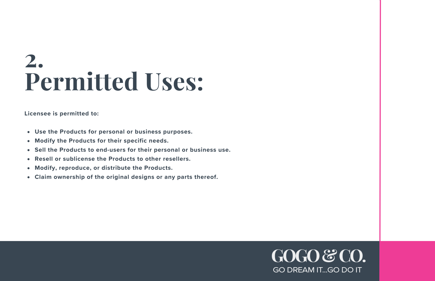 Gogo & Co. Commercial License Agreement