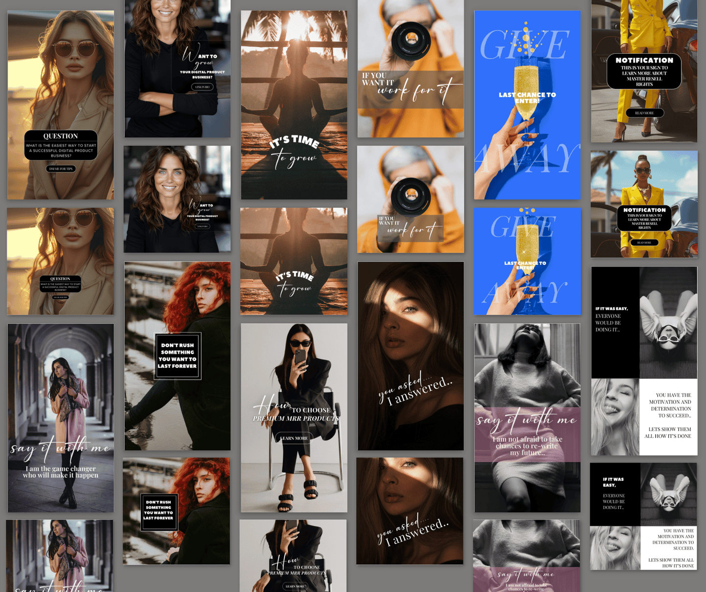 160 Gogo Bold Instagram Posts & Stories