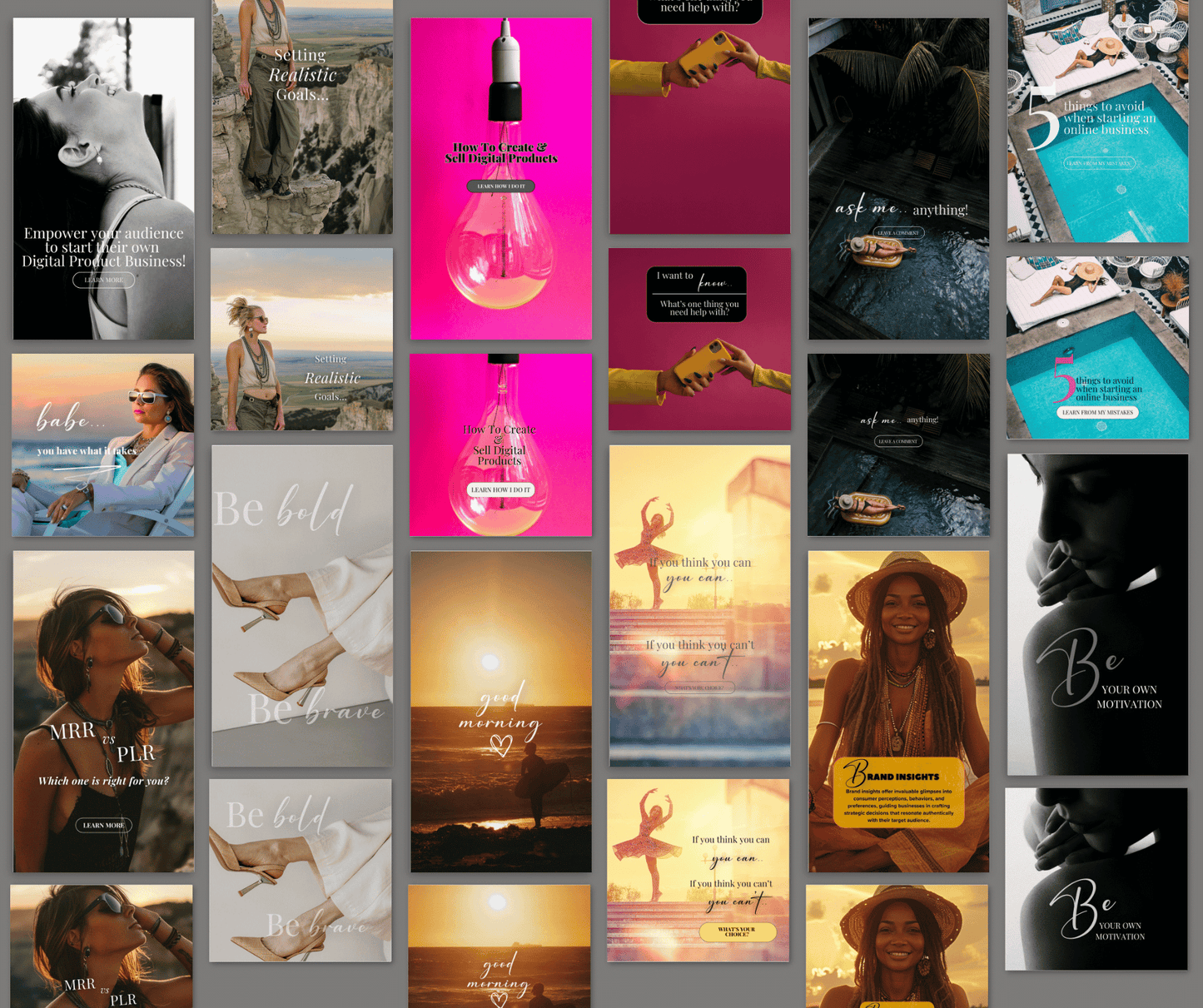 160 Gogo Bold Instagram Posts & Stories