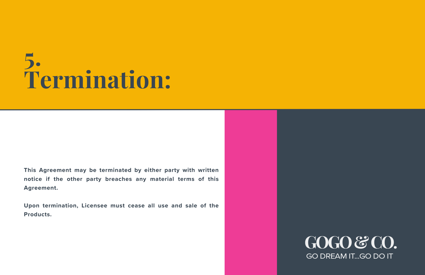 Gogo & Co. Commercial License Agreement