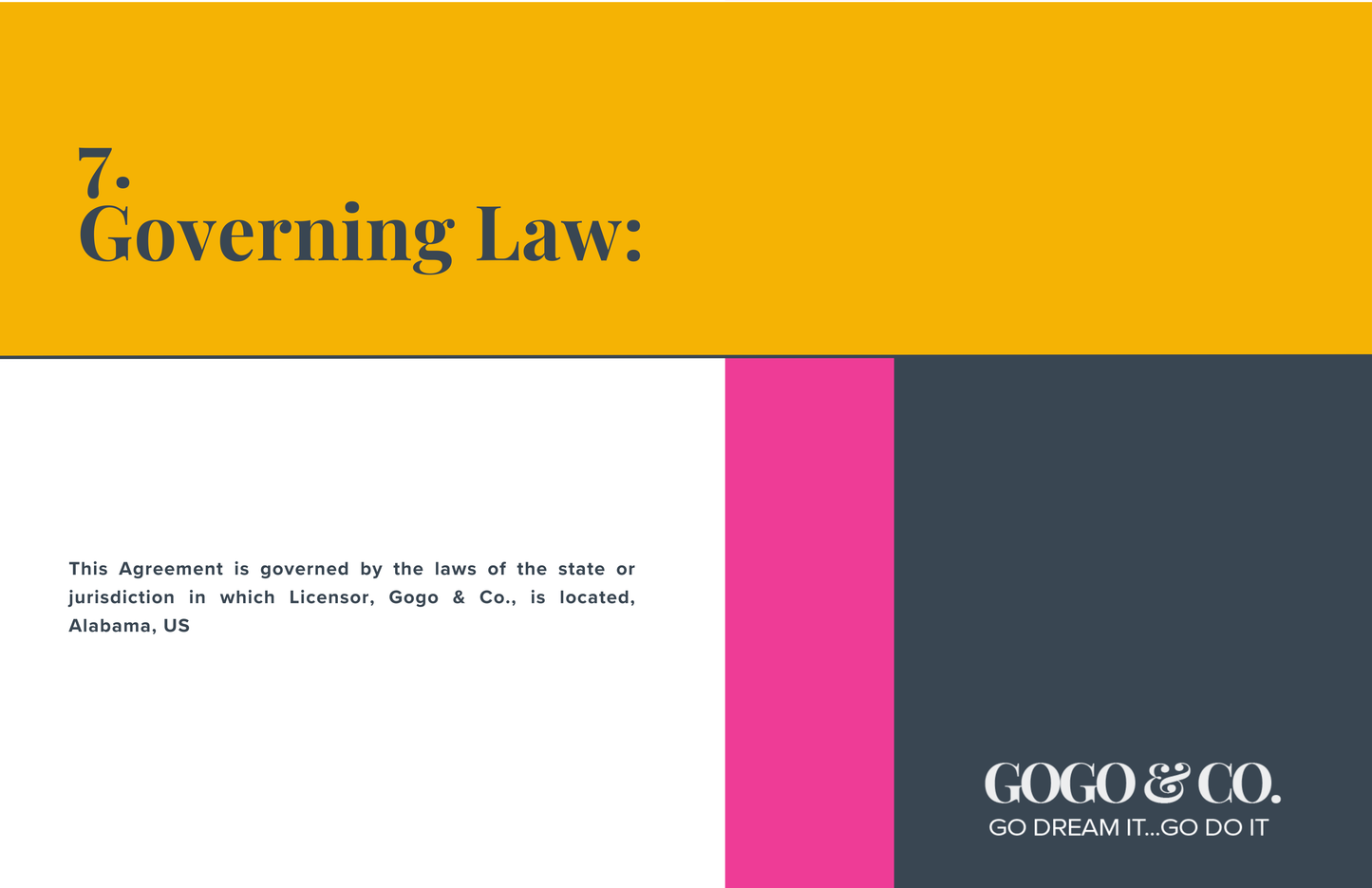 Gogo & Co. Commercial License Agreement